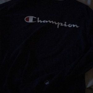 Navy blue champion long sleeve